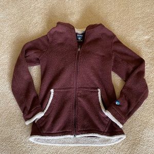 Kuhl Alpaca fleece jacket xs